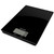 Salter Ultra Slim Glass Digital Kitchen Scale - Black  1170 BKDR 5054061480085 