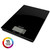 Salter Ultra Slim Glass Digital Kitchen Scale - Black  1170 BKDR 5054061480085 