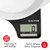 Salter Electronic Jug Kitchen Scale, 5kg Capacity, 1.25L Easy Pour Jug Included  1089 BKWHDR 5054061480474 