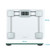 Salter Toughened Glass Compact Electronic Bathroom Scale, Silver  9081 SV3R 5054061479157 