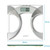 Salter Ultra Slim Glass Analyser Body Fat Scales, White  9141 WH3R 5010777128468 