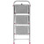 Kleeneze 3-Step Ladder & Stool Set – Grey/Pink  COMBO-8707 5054061540017 