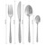 Russell Hobbs Rhombus 64 Piece Cutlery Set - Stainless Steel, Service for 16 People  COMBO-8816A 5054061541205 