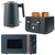Salter 3KW Kettle, 4 Slice Toaster and Microwave Set - Blue Grey  COMBO-8687 5054061539813 