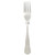 Stainless steel dinner fork with decorative handle, shown on white background