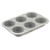 Salter Marblestone 6 Cup Muffin Tray - 2 Pack