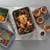 Salter 4 Piece Baking And Roasting Pan Set, Marblestone Collection, Grey  COMBO-4723 5054061281187 