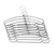 Beldray Black Metal Clothes Hangers – Pack of 8  LA063595BLKN 5053191063595 