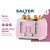Salter Retro 4-Slice Toaster – ­Pink  EK5739PNK 5054061503456 
