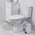Beldray Tongue and Groove Toilet Seat  LA033758 5053191033758 