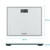 Salter Compact Glass Electronic Bathroom Scale, White  9207 WH3R 5010777143645 