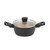 Russell Hobbs Opulence Collection  Non-Stick 20 cm Stockpot, Induction and Dishwasher Safe, PFOA Free, Black and Gold  RH01669BEU7 5054061445800 