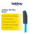 Beldray Antibac Pet Plus Brush, blue handle, antibacterial, 2-in-1 for pet hair removal