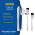 Banner: Russell Hobbs Vienna 16-piece stainless steel cutlery set, mirror finish, dishwasher safe.