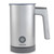Silver electric milk frother with handle, Salter brand, shown on white background