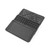 Set of three non-stick sandwich, waffle and grill plates in black