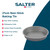 Round 21cm grey non-stick baking tin, carbon steel, dishwasher safe, made in UK