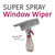 Kleeneze Spray Window Cleaning Wiper, 200 ml | White/Pink  KL062635EU 5053191062635 