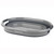 Grey collapsible washing up bowl, oval, Russell Hobbs branding visible
