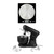 Salter black stand mixer with bowl and attachments, shown with digital kitchen scale