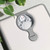 White mechanical bathroom scale with Salter branding, shown on countertop.