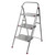 Kleeneze 3-Step Folding Stepladder – Non-Slip Feet, Pink/Grey  KL068514EU 5053191068514 