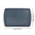 Blue speckled baking tray, length 38.5 cm, width 25.5 cm, shown from above
