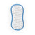 White and blue cleaning pad with 'Beldray' logo, shown from above