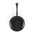 Non-stick black frying pan, top view