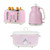 Salter Retro Pink 2 slice Toaster, Kettle & 6.5L Slow Cooker Set
