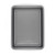 Silver rectangular roasting tin, non-stick, top view