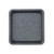 Square grey speckled baking tray, top view