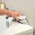 White Beldray cleaning brush with handle and bristles, shown from side angle