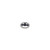 Black and silver replacement frother whisk for electric milk frother, shown on white background