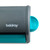 Grey and teal Beldray roller mop head close-up, showing refill locking mechanism