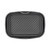 Grey plastic roasting tray with raised diagonal lines, shown from above