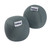 Pair of grey Beldray tumble dryer balls with grid pattern