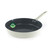 Cream non-stick frying pan with long handle and PFAS free label