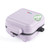 Purple sandwich toaster with cool-touch handle