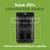 Banner: Save 40% countertop space without compromising on capacity