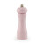 Pink wooden salt or pepper mill