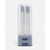 Pack of 2 replacement toothbrush heads in a clear travel case