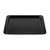 Black non-stick baking tray photographed from above