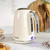 Salter Retro Kettle, 2-Slice Toaster & 3pc Canister Set - Cream