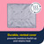 Grey vented heat pad cover