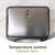 Salter stainless steel sandwich toaster with temperature indicator lights