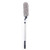 Telescopic grey microfibre duster with adjustable head, single item, Beldray handle