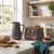 Brown Salter kettle and toaster set with toasted bread on kitchen counter