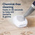 Steam cleaner head on wooden floor, highlighting fast chemical-free cleaning.