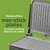 Grill with grey marble-effect non-stick plates for easier low-oil cooking